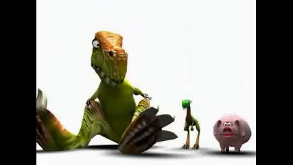 Pixar Прасето Пиги и Динозаврите