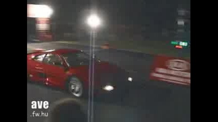 Драг - Opel Corsa Vs.Ferrari 348