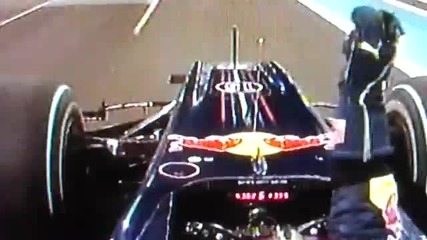 Победния Финал на Sebastian Vettel Gran Prix Abu Dhabi 2009 F1 