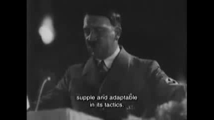 Speach of Adolf Hitler [bg subs]