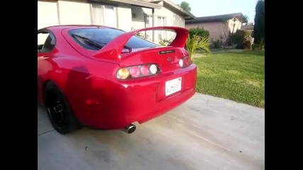 Toyota Supra exhaust sound