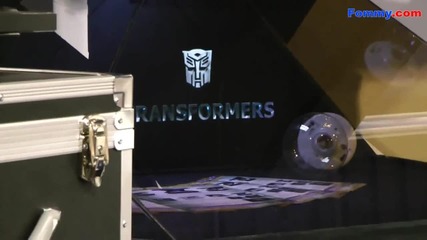 3d Hologram Projection Cube Hoload at Ces 2011 in Hd