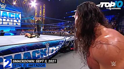 Top 10 Mejores Momentos de SMACKDOWN: WWE Top 10, Sept 3, 2021