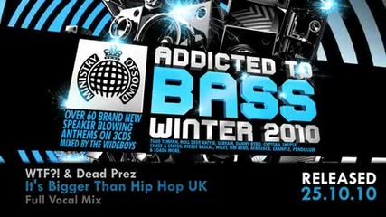 Addicted To Bass Winter 2010 (ministry of Sound) Mega Mix