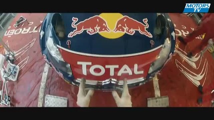 Test Hirvonen Citroen Ds3 Wrc rallye Monte-carlo 2012