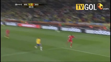 Brazil 2 - 1 North Korea 