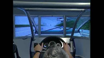 Car driving simulator 
