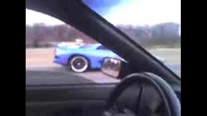 lambo quot;diablo quot; on the road.. thats cool 