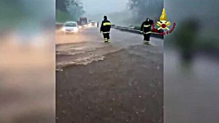 Поройни дъждове и наводнения в Сицилия