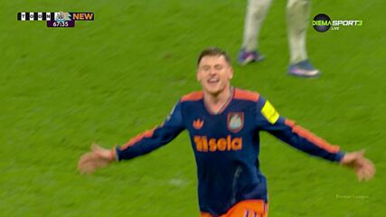 Goal by Newcastle United
