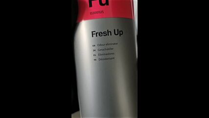 Koch Chemie Fresh Up - препарат за премахване на нежелани миризми от купето на автомобила.