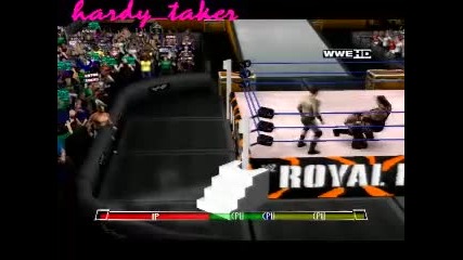 Royal Rumble Mod 2011 - Jericho Vs Taker Vs Sheamus Vs Cena