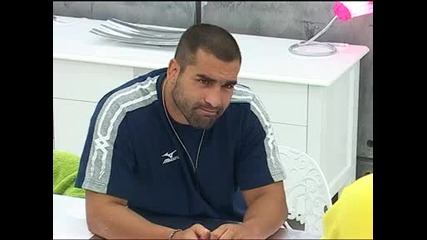 Vip Brother 2012 - Влади Данаилов не е чужд на спорта
