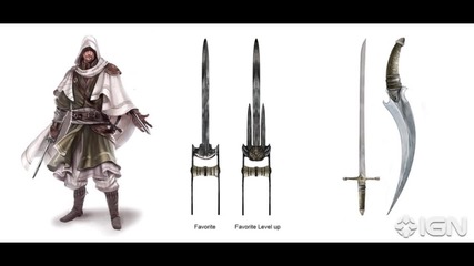 Assassins Creed Revelations Weapons and Characters