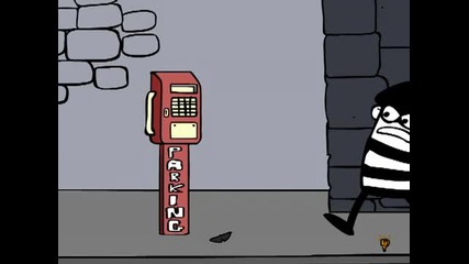 Как се краде пари от телефонна кабинка 