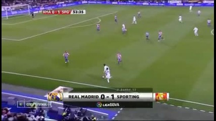Cristiano Ronaldo vs Sporting Gijon 