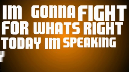 skillet-hero (lyric video)