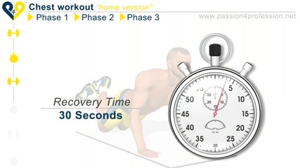 Тренировка за гърди в домашни условия - Chest Workout Home Version