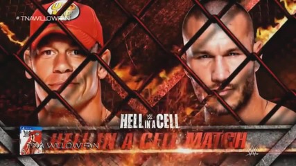 Wwe Hell In A Cell 2014 Match Card - John Cena Vs Randy Orton
