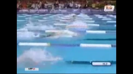 Майкъл Фелпс счупи световния рекорд на 100 м бътерфлай