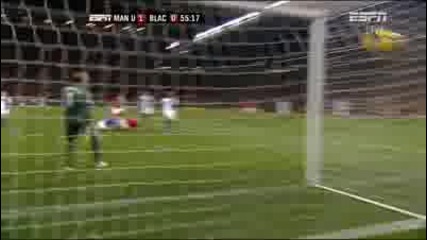 Феноменален гол на Бербатов 31.10.2009