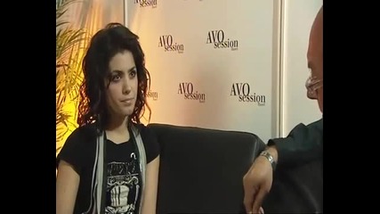 Katie Melua - Avo Session interview Part 1 - 10.11.2007
