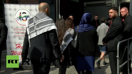 Germany: Thousands say "I love Palestine" at Palestinians in Europe Conference