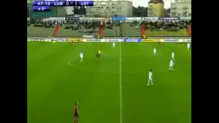 Латвия 2 - 0 Люксембурк (04.01.09)