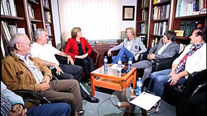 Министърът на спорта се запозна с Костадинова, Камата и другите от БОК