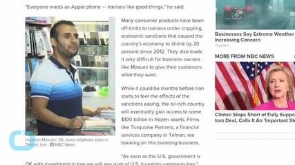 Iranians Want IPhones, Big Profits Amid 'New Beginning'