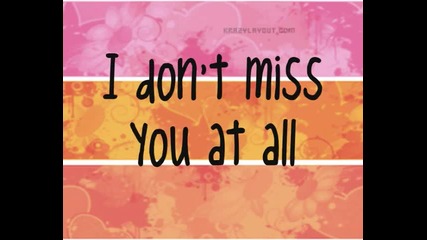 Selena Gomez - I Don t Miss You At All - Full Cd Version (lyrics on screen+download) 