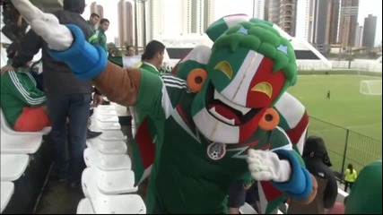 Мексико с възстановителна тренировка след успеха над Камерун