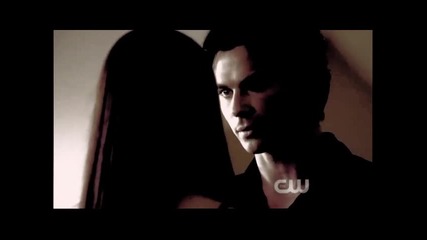The Vampire Diaries - Damon and Elena (black Black Heart)