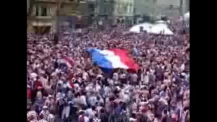 Euro 2008 Croatian Fans In Viena