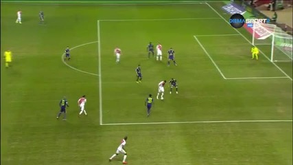 Монако - Каен 1:1, Лига 1, 16-и кръг