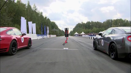 Porsche 911 Turbo Switzer R800 vs Nissan Gt-r Switzer R850