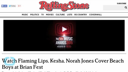Flaming Lips, Kesha, Norah Jones Cover Beach Boys at Brian Fest