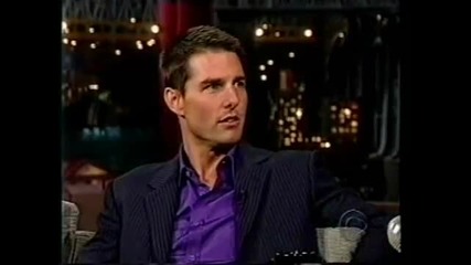 Tom Cruise on The Late Show with David Letterman (part 2)