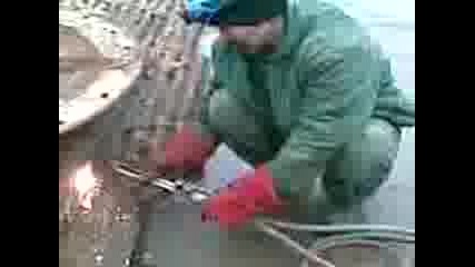 Резчика в действие 
