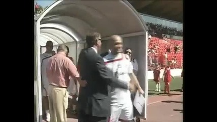 Въодушевена агитка посрещна Цска