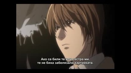 Death Note - Епизод 8 - Bg Sub