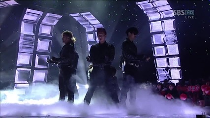 Tvxq - Humanoids @ Sbs Inkigayo [ 16.12. 2012 ] H D