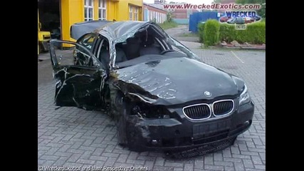 Снимки на катастрофирали bmw-та