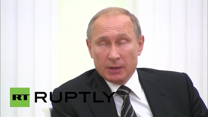 Russia: Putin praises 'developing' relations at meeting with Turkey's Erdogan