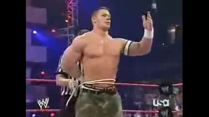 John Cena vs Lita - 1 Hand Match 