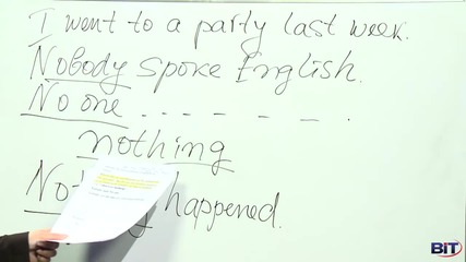 Аз уча английски език . Сезон 2, епизод 95 , урок 52 на български