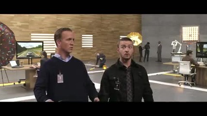 Реклама на Sony 3d Tv с Justin Timberlake (смях)