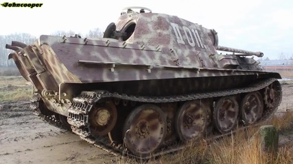 Немски танк Пантера - тест драйв