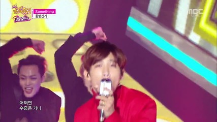 Tvxq - Something @ 141227 Mbc Show! Music Core' End Year Special!