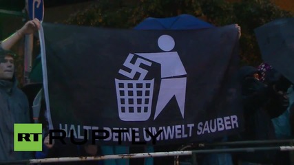 Germany: Anti-fascist demo blocks PEGIDA offshoot march
